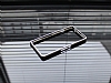 Eiroo Sony Xperia E3 Metal Bumper ereve Silver Klf - Resim 1