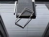 Eiroo Sony Xperia E3 Metal Bumper ereve Silver Klf - Resim 2