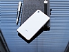 Eiroo Sony Xperia Z3 Metal Kenarl Beyaz Rubber Klf - Resim: 1
