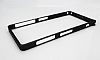Eiroo Sony Xperia Z2 Siyah Metal Bumper ereve Klf - Resim 3