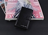 Eiroo Sony Xperia Z3 Compact Standl Czdanl Siyah Deri Klf - Resim 1