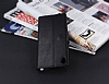 Eiroo Sony Xperia Z3 Standl Czdanl Deri Klf Siyah - Resim 1