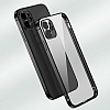 Eiroo Square iPhone 11 Siyah Silikon Klf - Resim: 1