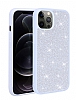 Eiroo Stone iPhone 13 Pro Max Tal Mavi Silikon Klf
