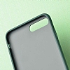 Eiroo Surface iPhone 7 Plus / 8 Plus Karbon Siyah Silikon Klf - Resim: 1