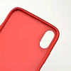 Eiroo Surface iPhone XR Karbon Krmz Silikon Klf - Resim: 1