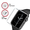 Eiroo Apple Watch 6 Tempered Glass Premium Siyah Full Cam Ekran Koruyucu (44 mm) - Resim 7