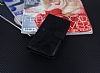 Eiroo Thunder LG G5 Standl Czdanl Siyah Deri Klf - Resim 3