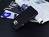 Eiroo Thunder Samsung Galaxy Note 5 Standl Czdanl Siyah Deri Klf - Resim 2