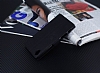 Eiroo Thunder Sony Xperia X Standl Czdanl Siyah Deri Klf - Resim 2
