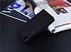 Eiroo Thunder Sony Xperia Z1 Standl Czdanl Siyah Deri Klf - Resim 2