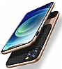 Eiroo Tiger Power iPhone 12 6.1 in Standl Ultra Koruma Lacivert Silikon Klf - Resim: 6