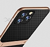 Eiroo Tiger Power iPhone 12 6.1 in Standl Ultra Koruma Siyah Silikon Klf - Resim: 3