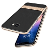 Eiroo Tiger Power Samsung Galaxy J4 Plus Standl Ultra Koruma Gold Silikon Klf - Resim 2