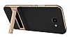 Eiroo Tiger Power Samsung Galaxy J4 Plus Standl Ultra Koruma Rose Gold Silikon Klf - Resim 1