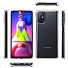 Eiroo Trace Samsung Galaxy M51 effaf Silikon Klf - Resim: 3