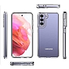 Eiroo Trace Samsung Galaxy S21 Plus effaf Silikon Klf - Resim: 3