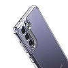 Eiroo Trace Samsung Galaxy S21 Plus effaf Silikon Klf - Resim: 6