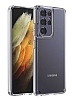 Eiroo Trace Samsung Galaxy S21 Ultra effaf Silikon Klf - Resim: 2