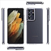 Eiroo Trace Samsung Galaxy S21 Ultra effaf Silikon Klf - Resim: 6