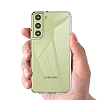 Eiroo Trace Samsung Galaxy S22 5G effaf Silikon Klf - Resim 7