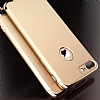 Eiroo Trio Fit iPhone 7 Plus 3 1 Arada Gold Rubber Klf - Resim: 3
