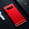 Eiroo Trio Fit Samsung Galaxy Note 8 3 1 Arada Krmz Rubber Klf - Resim 6