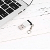 Eiroo Type-C to USB Dntrc Silver Adaptr - Resim: 2