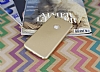 iPhone 6 Plus / 6 Plus Mat Gold Silikon Klf - Resim: 3