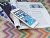 iPhone 6 Plus / 6 Plus Mat Gold Silikon Klf - Resim: 2