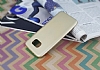 Samsung Galaxy S7 edge Mat Gold Silikon Klf - Resim 2