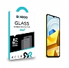 Eiroo Xiaomi Poco M5 Tempered Glass Cam Ekran Koruyucu