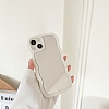 Eiroo Wave Mirror iPhone 12 Beyaz Silikon Kılıf - Resim: 1