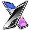 Eiroo With Stand iPhone 11 Standl effaf Silikon Klf - Resim: 1