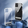 Eiroo With Stand iPhone 14 Plus Standl effaf Silikon Klf - Resim 10