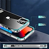 Eiroo With Stand iPhone 14 Plus Standl effaf Silikon Klf - Resim: 3