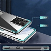 Eiroo With Stand Samsung Galaxy S21 Ultra Standl effaf Silikon Klf - Resim: 10