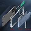 Eiroo With Stand Samsung Galaxy S21 Ultra Standl effaf Silikon Klf - Resim: 6