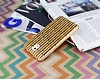Eiroo Wooden Samsung N9000 Galaxy Note 3 Metal Kenarl Bambu Rubber Klf - Resim: 2