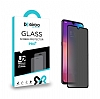 Eiroo Xiaomi Mi 9 SE Privacy Tempered Glass Cam Ekran Koruyucu