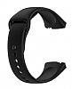 Eiroo Xiaomi Redmi Watch 3 Siyah Silikon Kordon - Resim 1