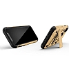 Eiroo Zag Armor iPhone X / XS Standl Ultra Koruma Gold Klf - Resim 1