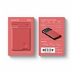 Elago Card Pocket Silikon Krmz Telefon Kartl - Resim 2