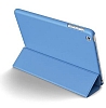Elago iPad Mini A4M Smart Cover Uyumlu Mat Mavi Rubber Klf - Resim 3