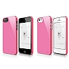Elago iPhone SE / 5 / 5S S5 Slim Fit 2 Series Pembe Rubber Klf - Resim: 3