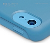Elago iPhone 5C Slim Fit Series Mavi Rubber Klf - Resim 3