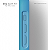 Elago iPhone 5C Slim Fit Series Mavi Rubber Klf - Resim 2
