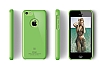 Elago iPhone 5C Slim Fit Series Yeil Rubber Klf - Resim 4