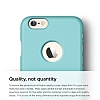Elago iPhone 6 / 6S Slim Fit 1 Mavi Rubber Klf - Resim: 3