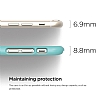 Elago iPhone 6 / 6S Slim Fit 1 Mavi Rubber Klf - Resim 4